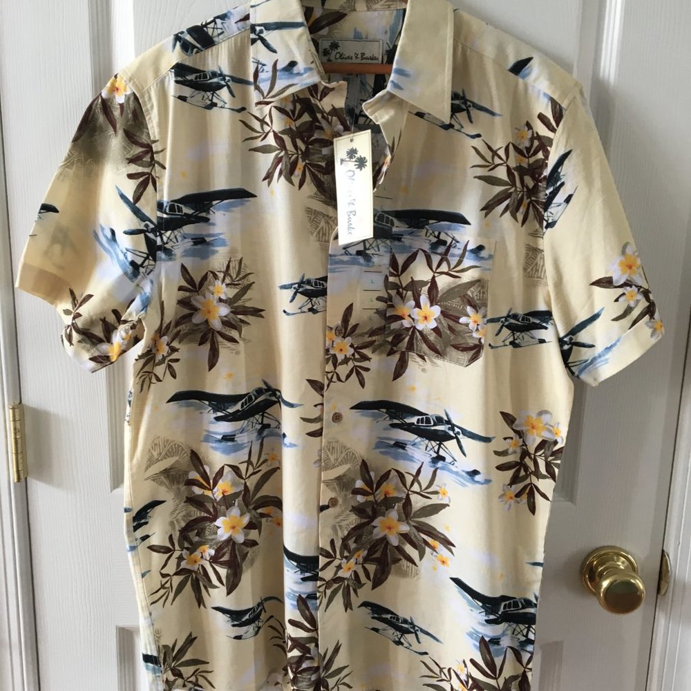 Oliver & Burke tropical shirt